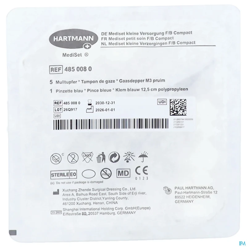 Mediset Compact | 1x | Steriele Wondverzorgingsset