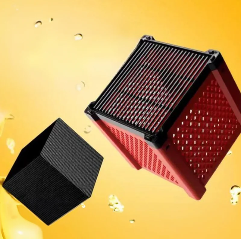 Cube charbon actif + étui robuste pour abreuvoirs