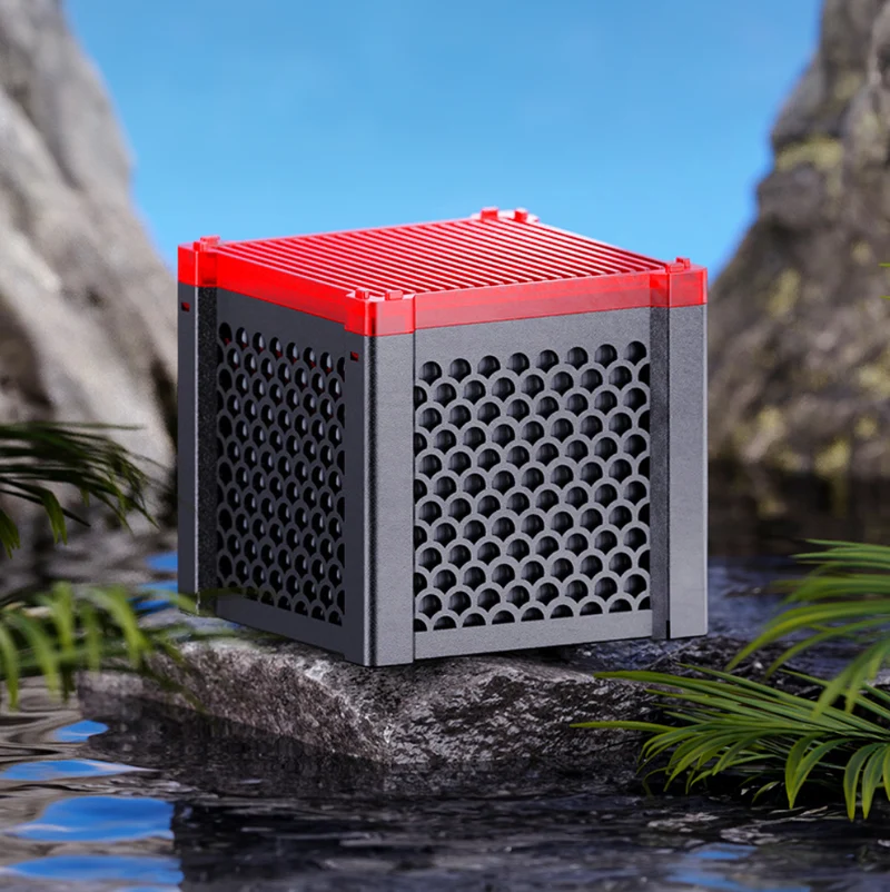 Cube charbon actif + étui robuste pour abreuvoirs