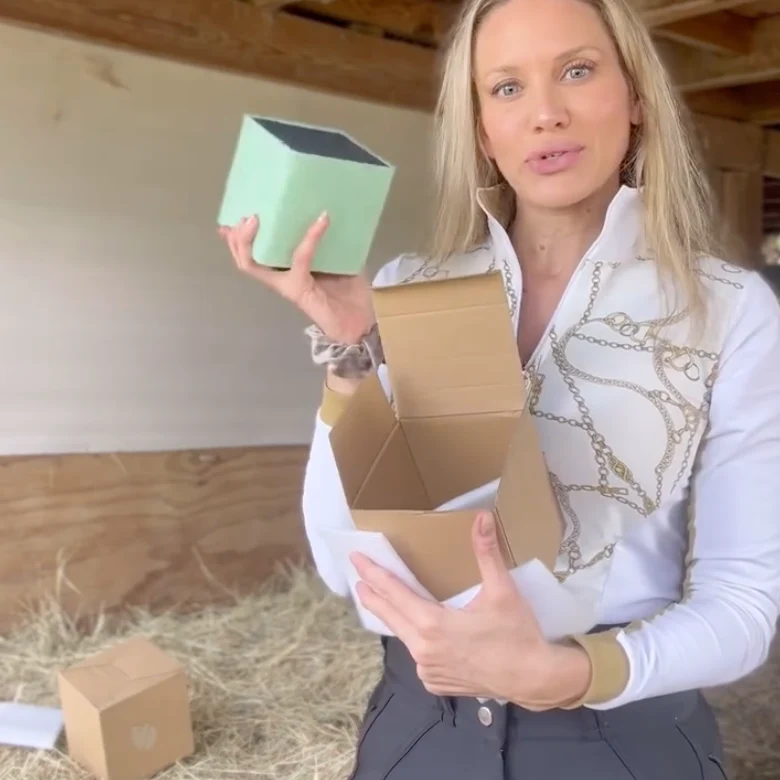 Cube charbon actif d'abreuvoirs pour chevaux