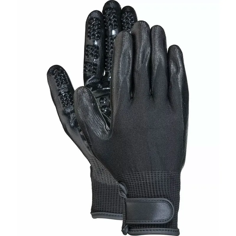 EquiCaress : Gants de shampouinage pour faire mousser son cheval à la douche