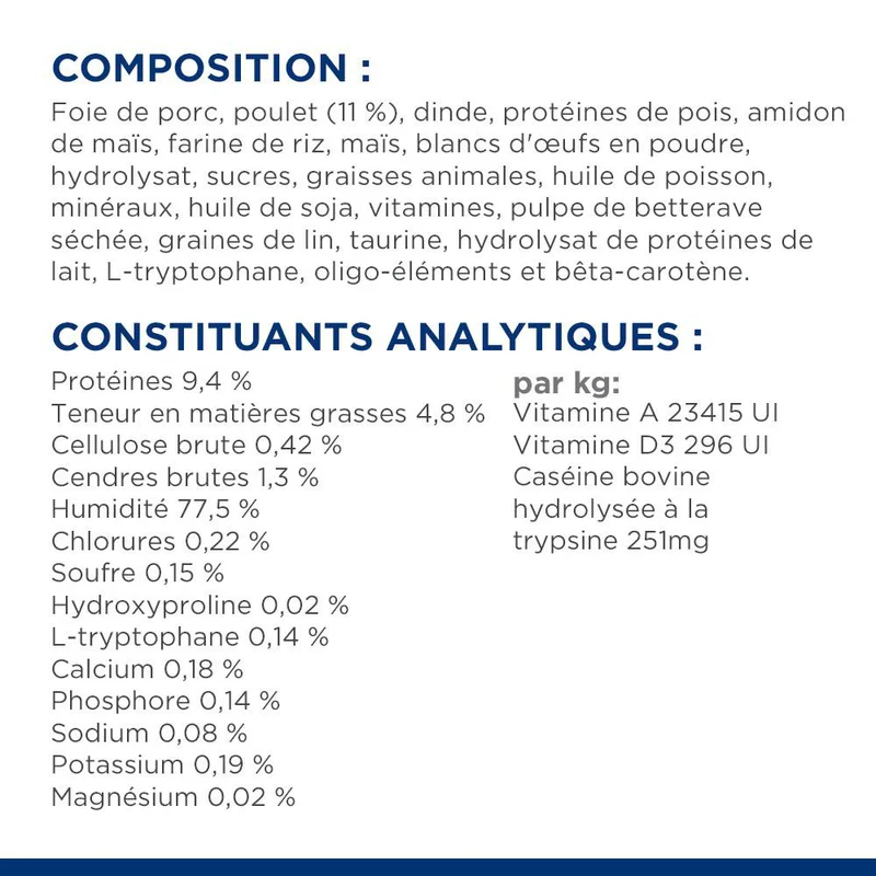 Hill's PRESCRIPTION DIET c/d Urinary Stress Multicare Mousse pour Chat