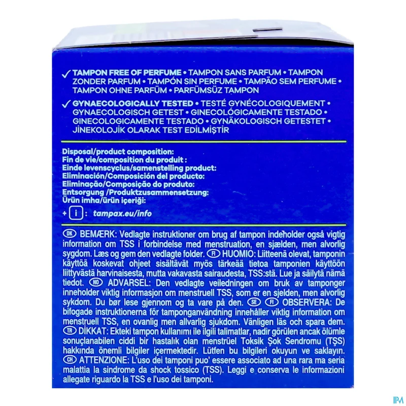 Tampax Compak Super Plus | 24 tampons | Menstruatie
