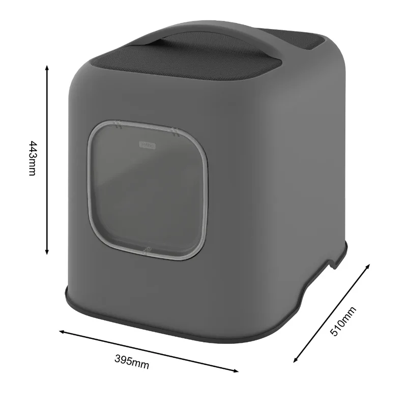 Maison de toilette Biala anthracite