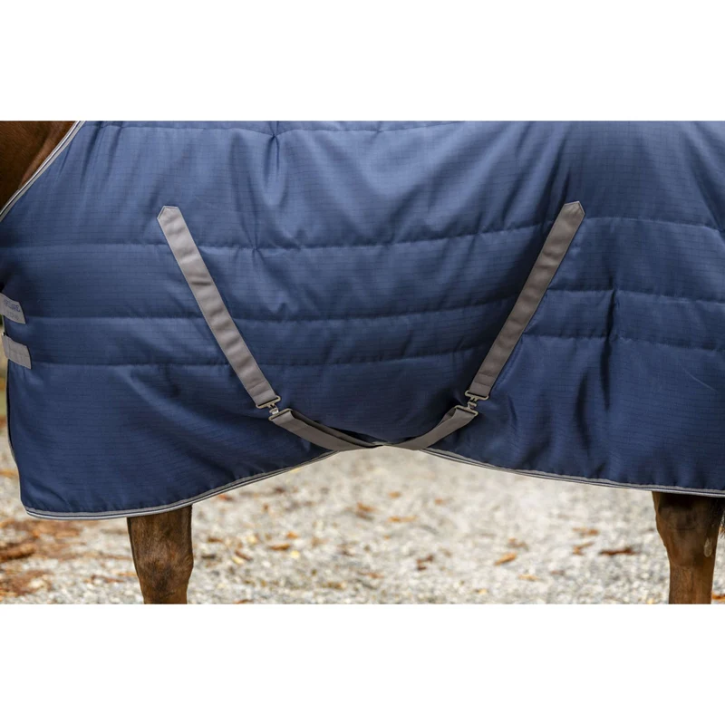 Rambo Couverture d'Écurie 200g Navy/Thunderstorm Grey/Silver