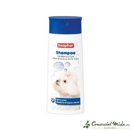 BEAPHAR Shampoing Pour Chiens À Poil Blanc