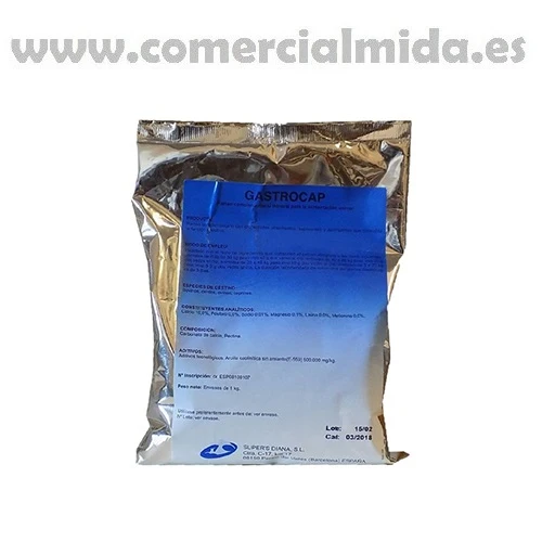 Aliment complémentaire minéral oral GASTROCAP 1Kg pour porcs, ovins, caprins et bovins