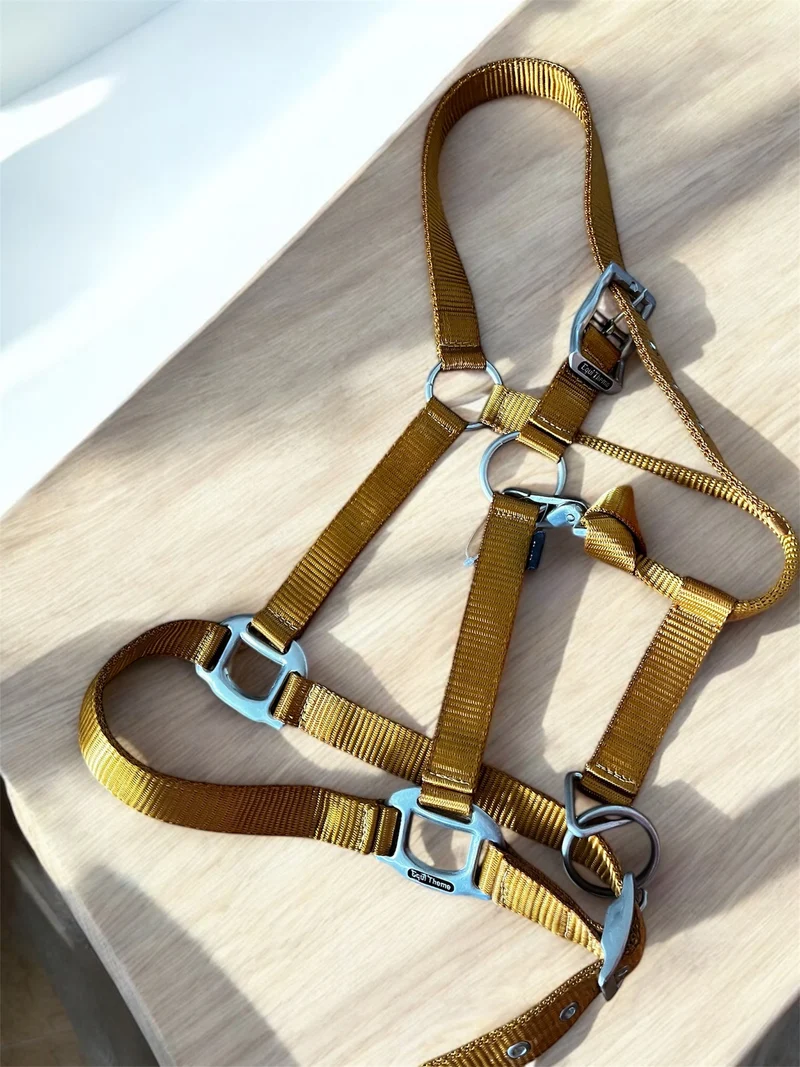 Licols équithème nylon en boucles inoxydables