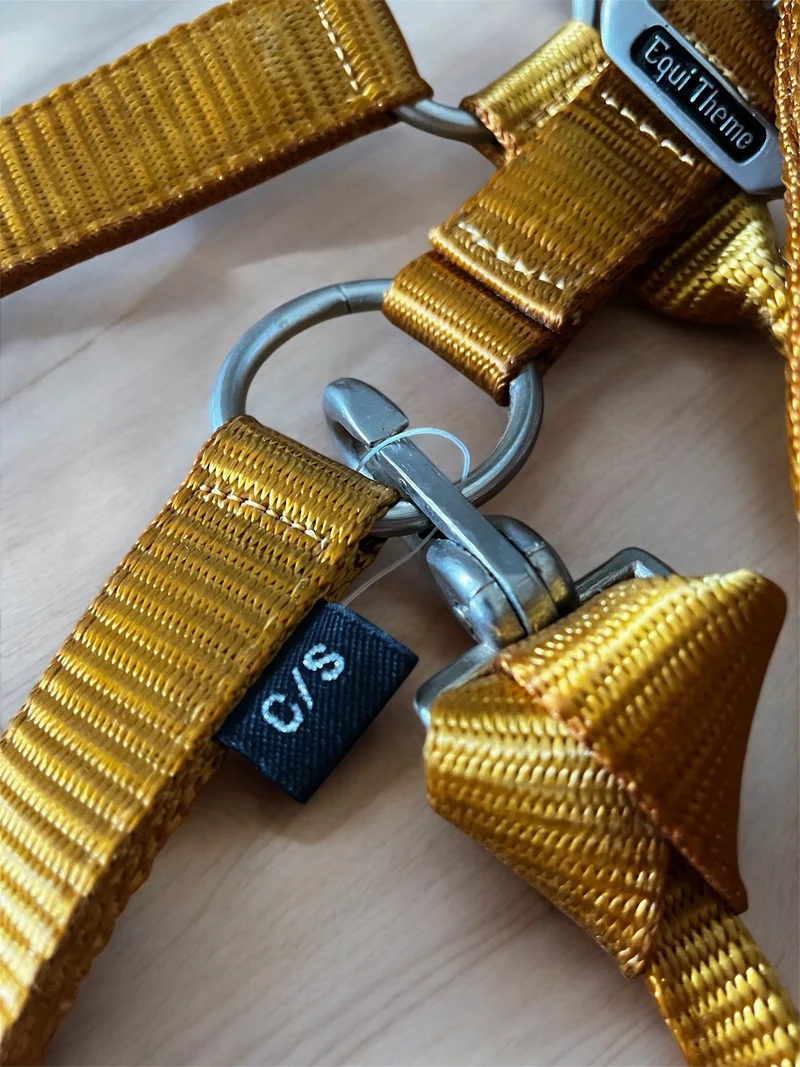 Licols équithème nylon en boucles inoxydables