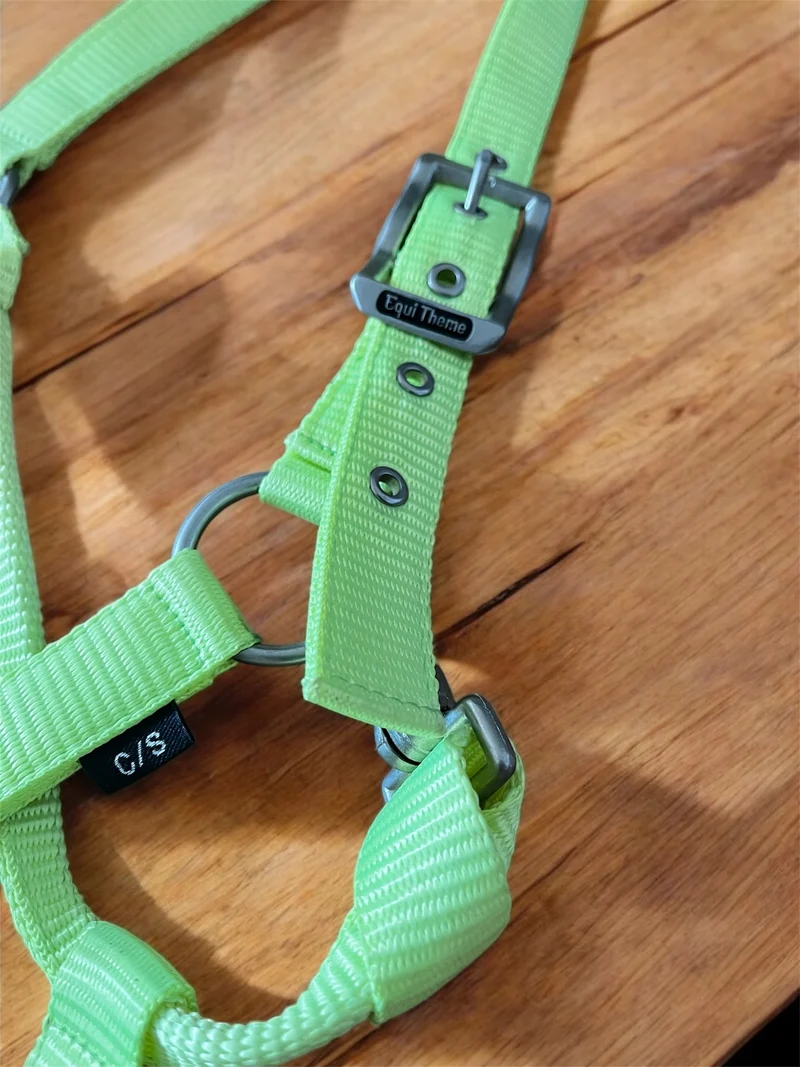 Licols équithème nylon en boucles inoxydables