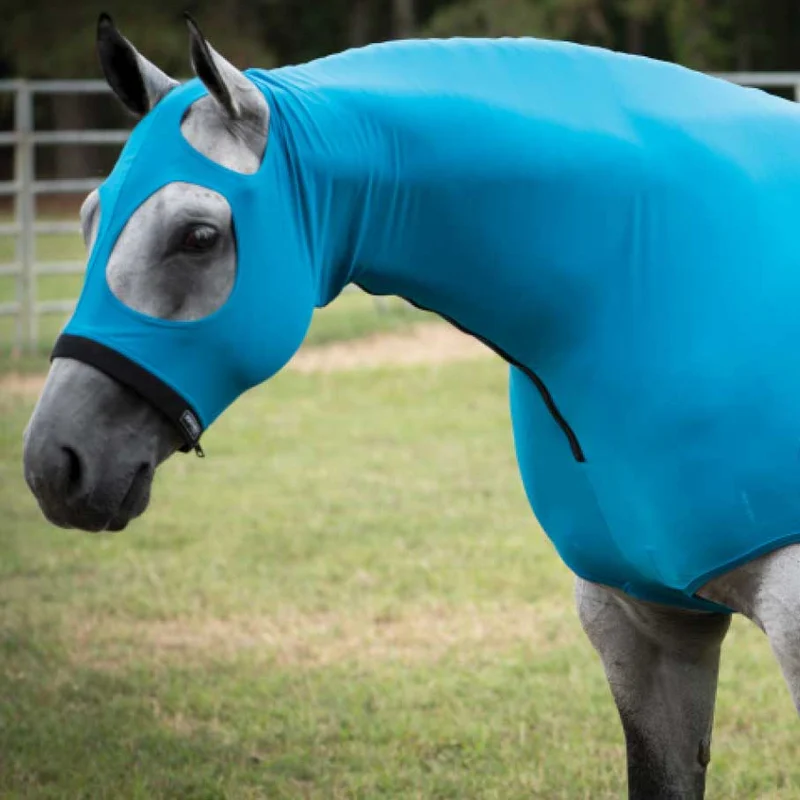 Sleezy en Lycra Bleu Turquoise LAMI-CELL – Protection Poitrail et Encolure
