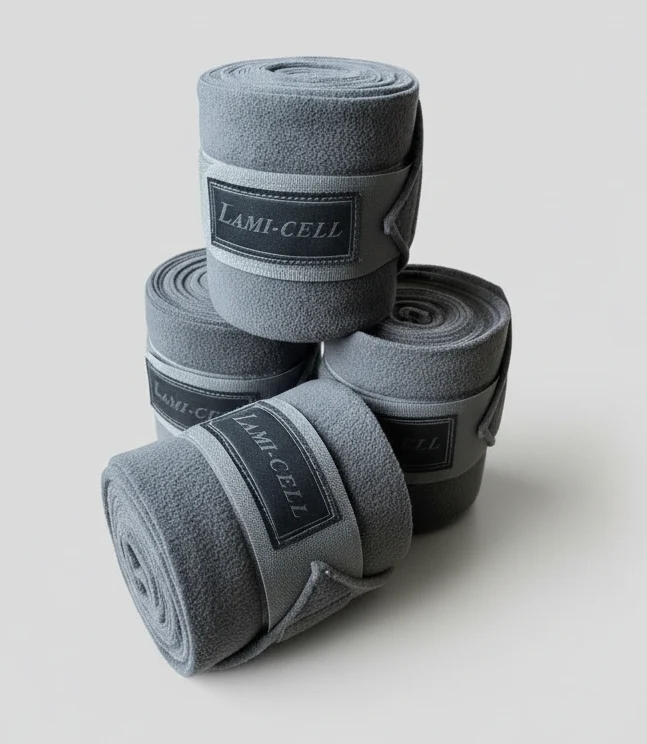 Bandes de Polo LAMI-CELL – Protection et Maintien pour Cheval