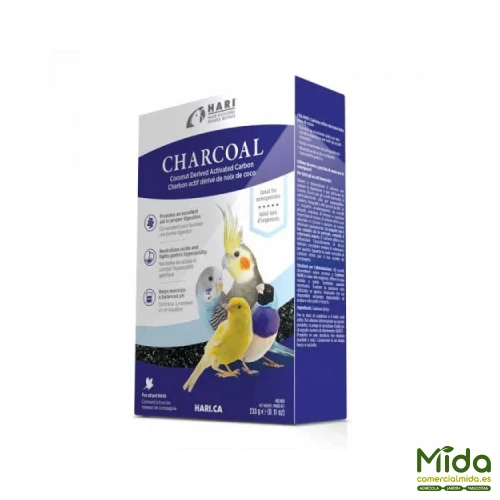 HARI Carbón Activado para Aves 230g