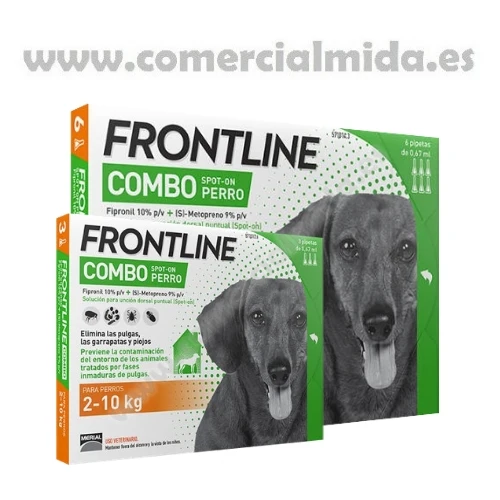 FRONTLINE COMBO, Pipettes Antiparasitaires Pour Petits Chiens (2 à 10 kg)
