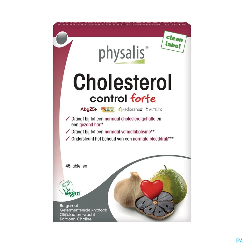 Physalis Cholesterol Control Forte | 45 tabletten | Cholesterol