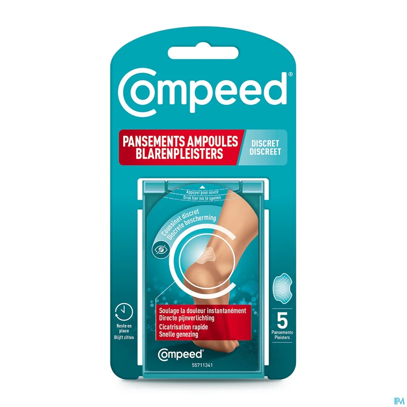 Compeed Discreet | 5 blarenpleisters | Wondzorg