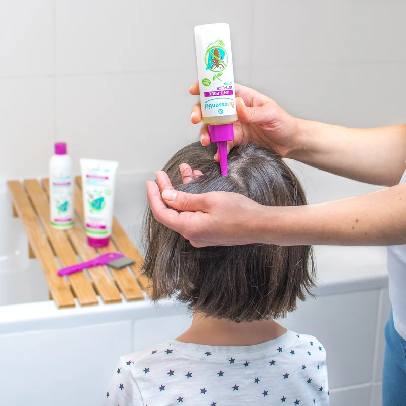 Lotion Traitante Radicale Anti-Poux avec peigne