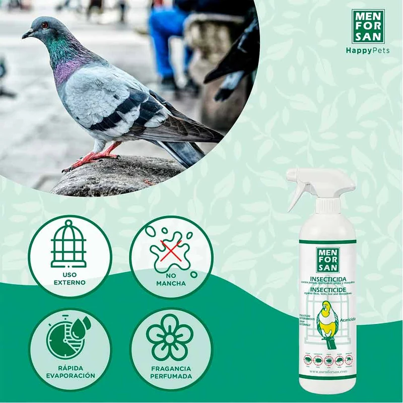 MENFORSAN Antiparasitaires Environnements Pigeons