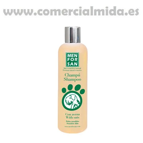 MENFORSAN shampooing 300ml à l'avoine naturelle pour chiens