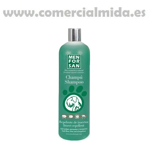 Shampooing antiparasitaire MENFORSAN à la citronnelle pour chien