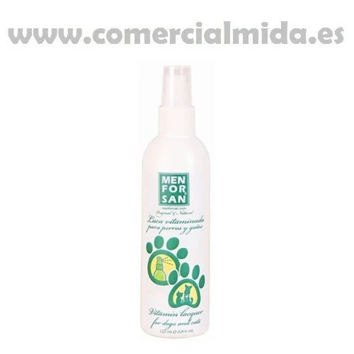MENFORSAN laque vitaminée 125ml pour chiens et chats