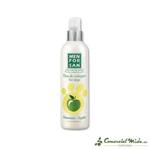 MENFORSAN eau de toilette 125ml parfum POMME pour chien