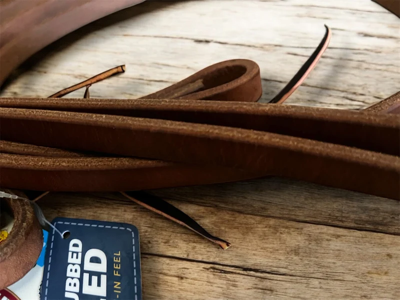 Weaver leather PROTACK® - RÊNES OUVERTES HUILÉES 5/8x 8