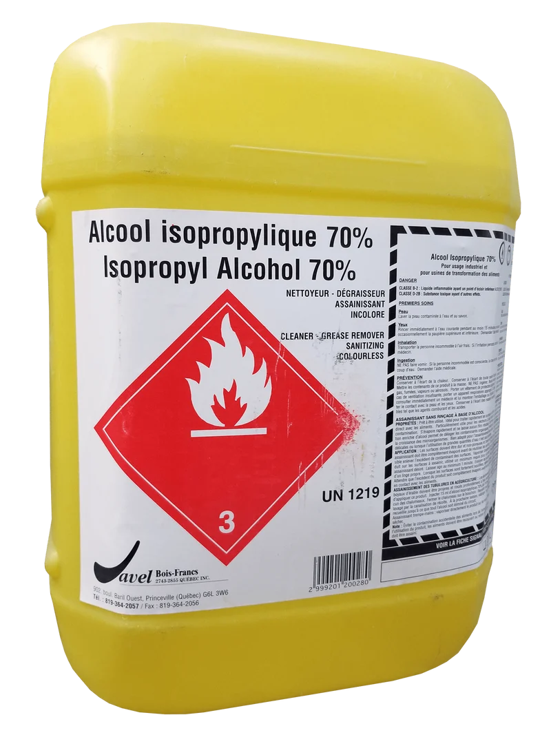 Alcool Isopropylique 70% 20L
