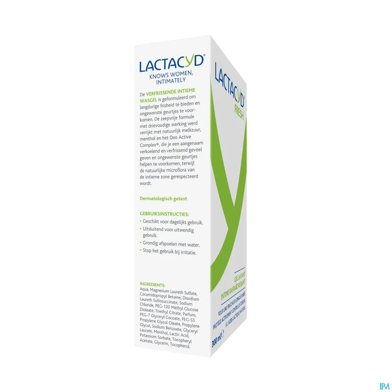 Lactacyd Fresh Verfrissende Intieme Wasgel Dagelijks gebruik 300 ml