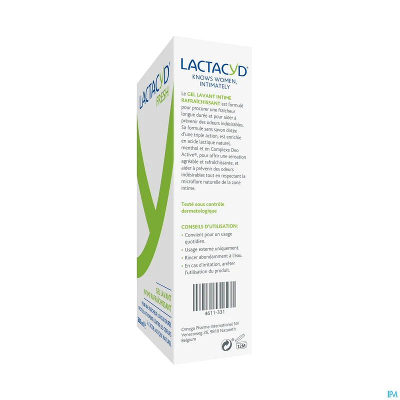 Lactacyd Fresh Verfrissende Intieme Wasgel Dagelijks gebruik 300 ml