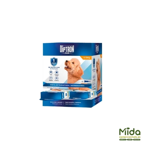 DIPTRON Plus Pipetas Antiparasitarias Para Perros