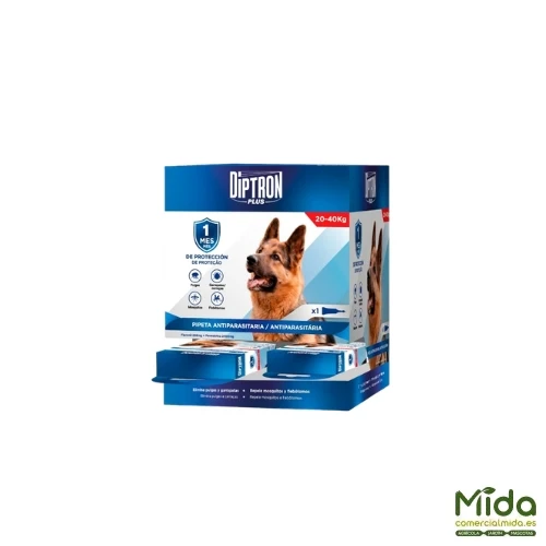 DIPTRON Plus Pipetas Antiparasitarias Para Perros