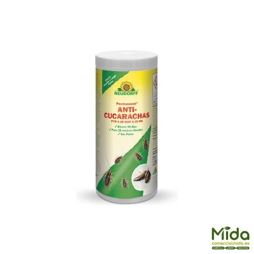 Neudorff Insecticida Permanent Anti-Cucarachas (Diat+Pir) 450 gr