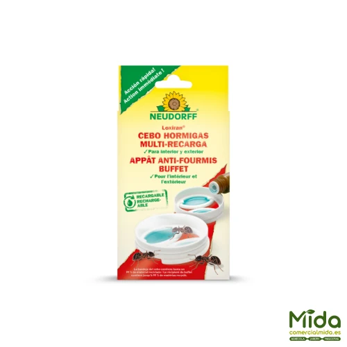 Insecticida Loxiran Cebo Hormigas Multi-Recarga 2 unidades