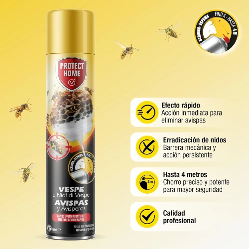 Protect Home Espuma Anti-Avispas 750 ml