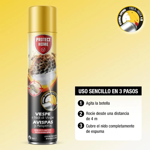 Protect Home Espuma Anti-Avispas 750 ml