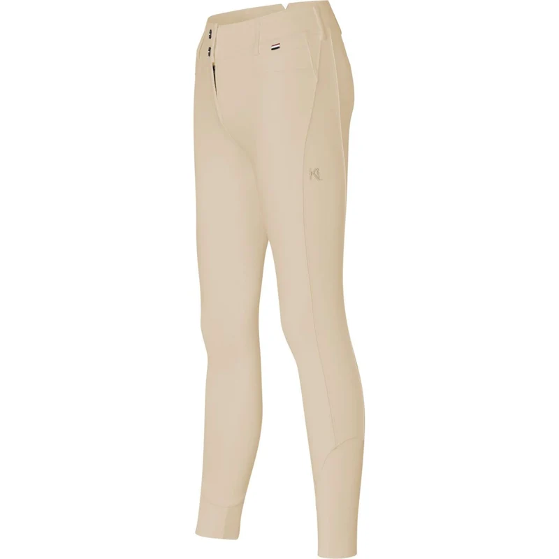 Kingsland Pantalon d'Équitation Kira Prise de Genou Beige