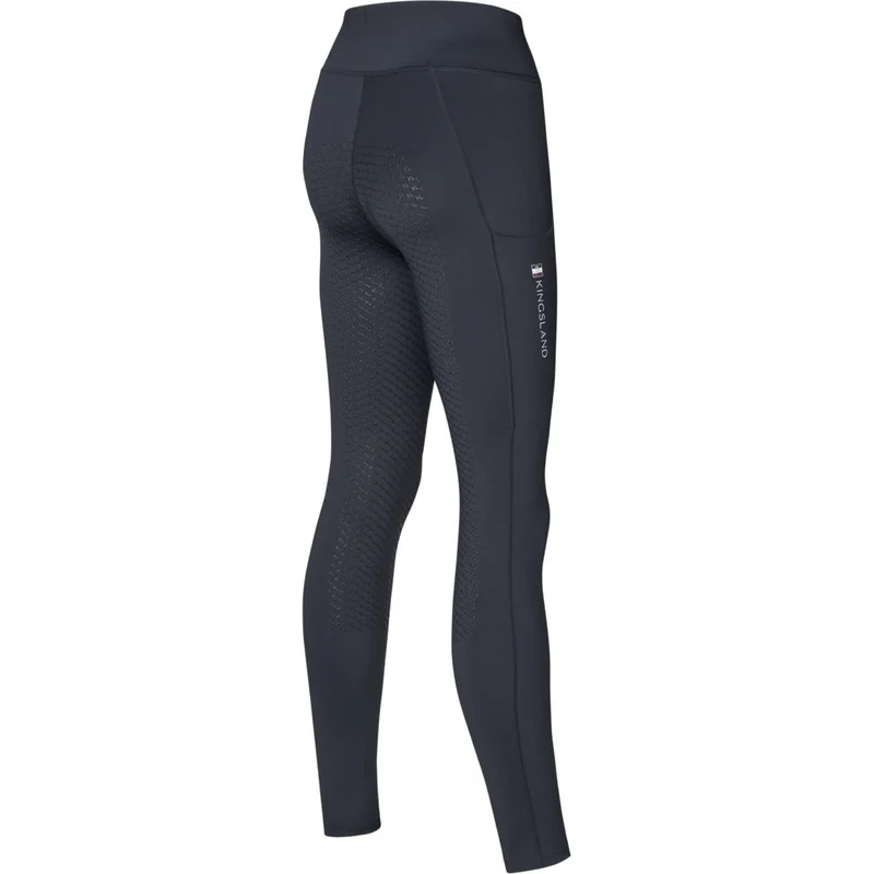 Kingsland Legging d'Équitation Classic Full Grip Marin