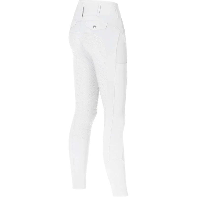 Kingsland Pantalon d'Équitation Kimi Full Grip Blanc