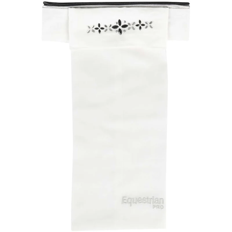 HORKA Plastron Delicate Noir/Argent