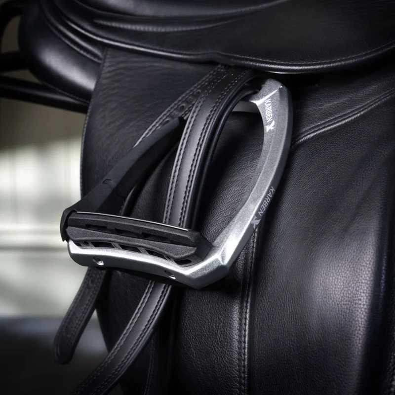 Karben by Shires Étriers Ultra Grip FX Noir