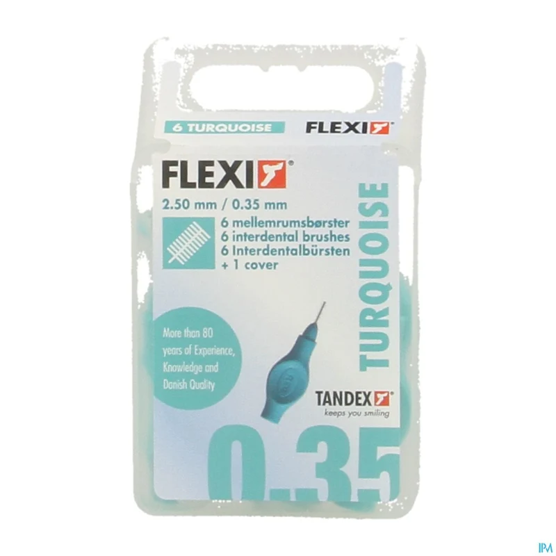Flexi Turquoise Borsteltje Extra Micro Fine 6
