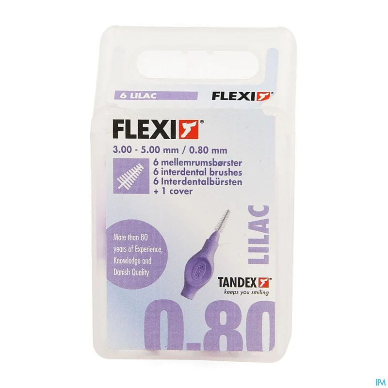 Flexi Purple Borsteltje Extra Fine Taper. Interd.6