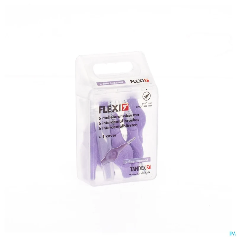 Flexi Purple Borsteltje Extra Fine Taper. Interd.6