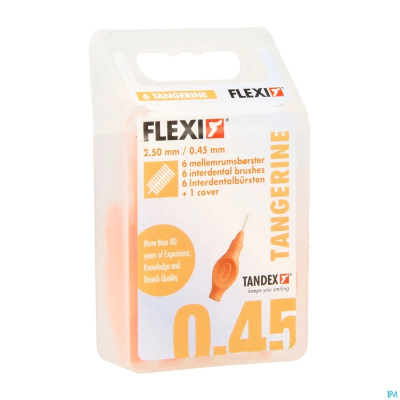 Flexi Orange Borsteltje Ultra Fine Interdentaal 6