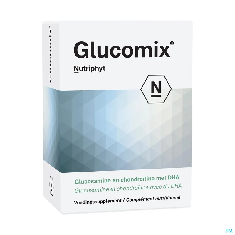 Glucomix Gewrichtssupplement - Glucosamine, Chondroïtine & DHA voor Soepele Gewrichten