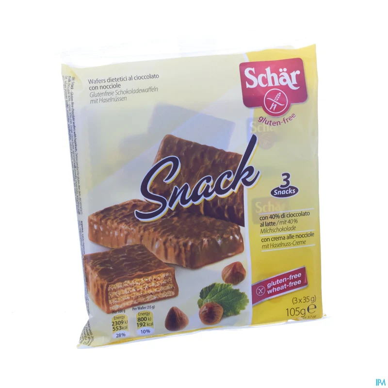 Schar Koekjes Snack 3x35g 6586 Revogan