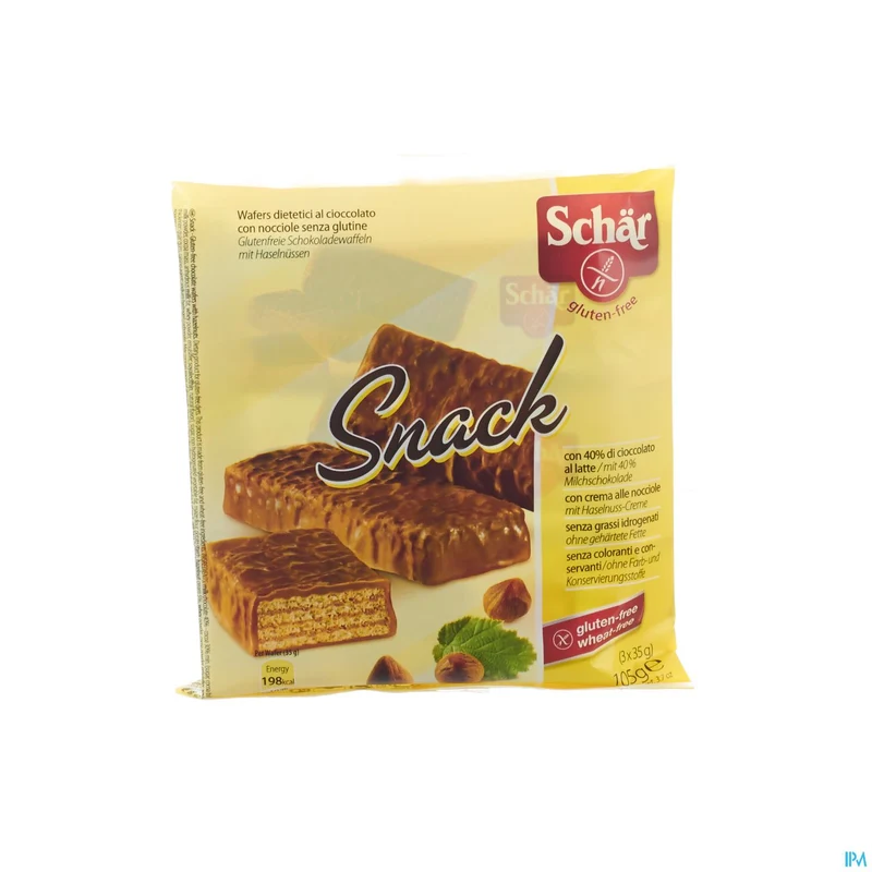 Schar Koekjes Snack 3x35g 6586 Revogan