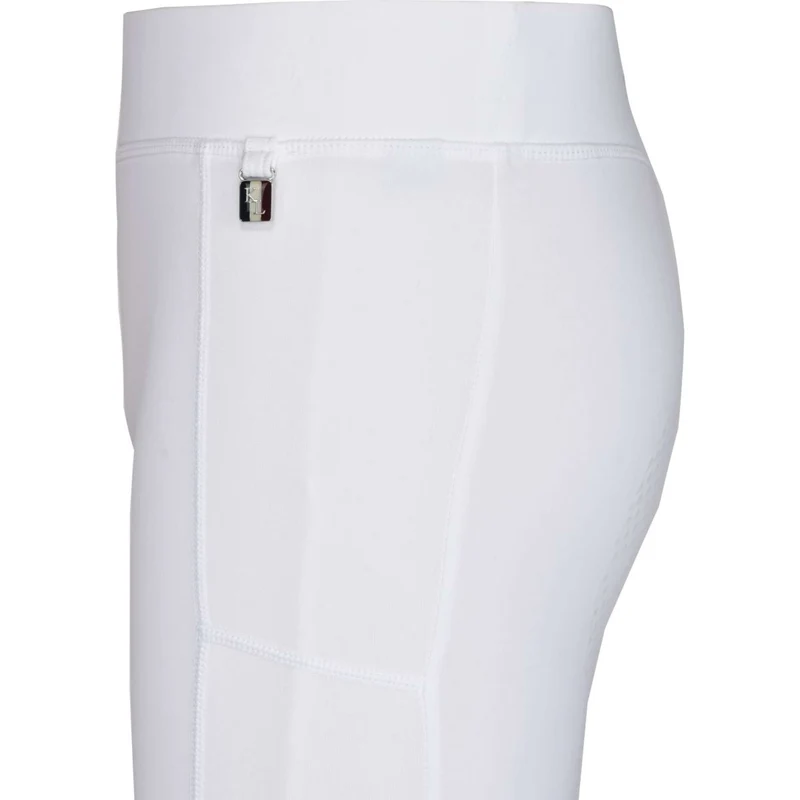 Kingsland Pantalon d'Équitation Kemmie Full Grip F-Tec2 Blanc