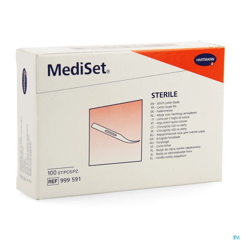 Mediset Scalpelmesjes | 100 stuks 6,5cm | Paramedisch materiaal